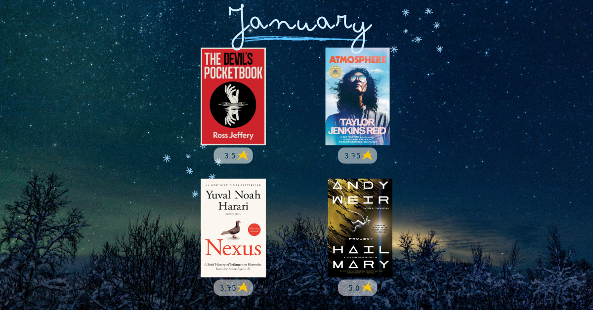 Monthly Roundup: Everything I Read in January 2026